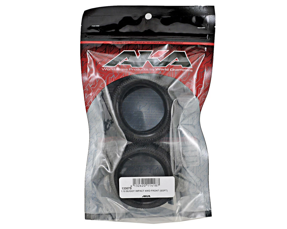 AKA Impact 2.2" Front 4WD Buggy Tires (2) (Soft) - Image 2