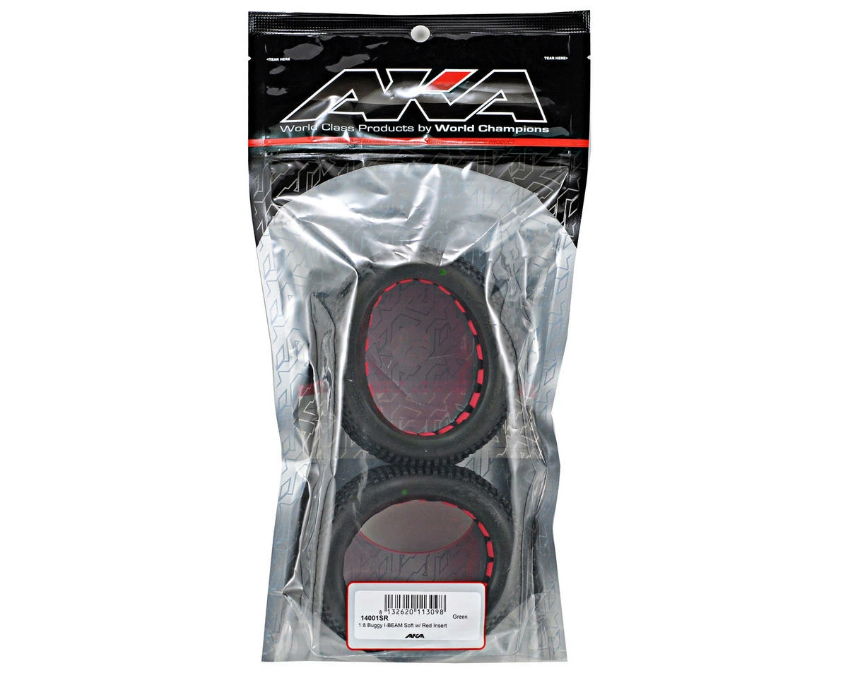 AKA I-Beam 1/8 Buggy Tires (2) (Soft) - Image 2