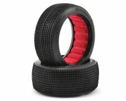 AKA Double Down 1/8 Buggy Tires (2) (Medium - Long Wear)