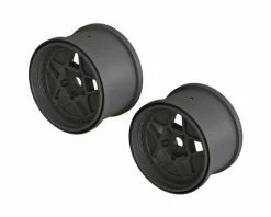 Arrma 3.8 Monster Truck Wheels W/17mm Hex (Black) (2)