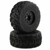Arrma Fireteam 6S BLX Pre-Mounted DBoots Tires (Black) (2) W/17mm Hex