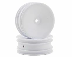 Team Associated 12mm Hex 2.2 Front Buggy Wheels (2) (B6) (White)