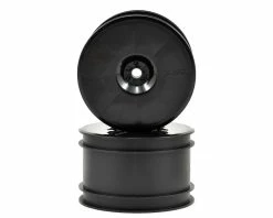 Avid RC 12mm Hex Satellite 2.2" Rear Buggy Wheels (Black) (2) (B6/22/RB6/ZX6)