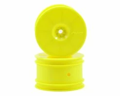 Avid RC 12mm Hex Satellite 2.2" Rear Buggy Wheels (Yellow) (2) (B6/22/RB6/ZX6)