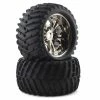 CEN V-Pattern Pre-Mounted Monster Truck Tires & Wheels (2)