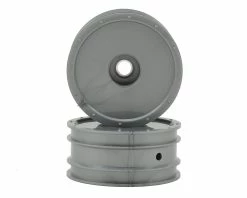 Custom Works Rubber Tire Dirt Oval Front Wheel (2)