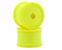 DE Racing "Borrego" 2.2 1/10 Buggy Rear Wheels(2) (B4/B44) (Yellow) (Pins)