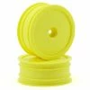 DE Racing 12mm Hex "Borrego" 2.2 1/10 Buggy Front Wheels (2) (B6/RB6) (Yellow)