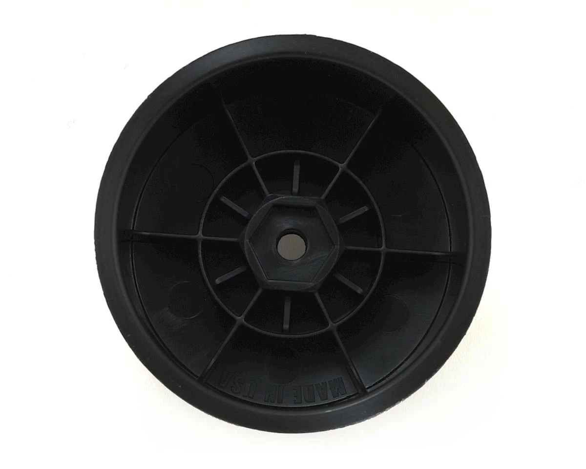 DE Racing 12mm Hex "Borrego" 2.2 1/10 Buggy Rear Wheels (4) (B6/22) (Black) - Image 2