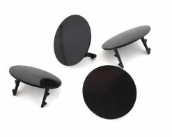 DE Racing Gambler Dirt Oval Mud Plugs (Black) (4)