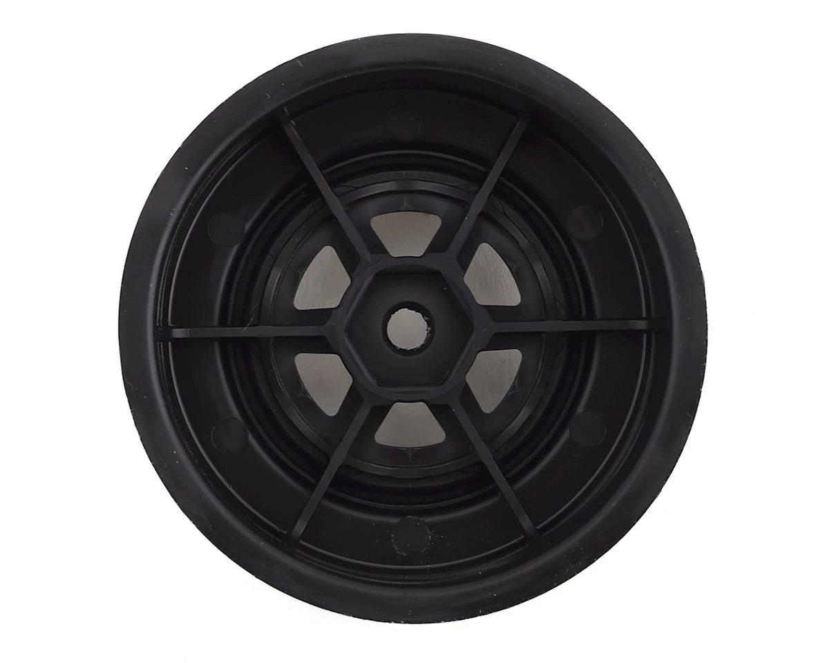 DE Racing Gambler Front Wheels (AE Offset) (Black) W/12mm Hex - Image 2