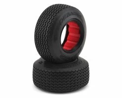 DE Racing Outlaw Sprint Dirt Oval Front Tires W/Red Insert (2) (D30)