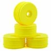 DE Racing "SpeedLine PLUS" 1/8 Buggy Wheel (4) (Yellow)