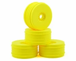 DE Racing "SpeedLine PLUS" 1/8 Buggy Wheel (4) (Yellow)