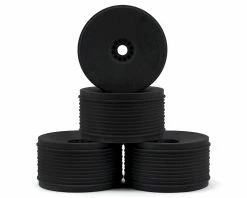 DE Racing "SpeedLine PLUS" 1/8 Truggy Wheel (Black) (4)