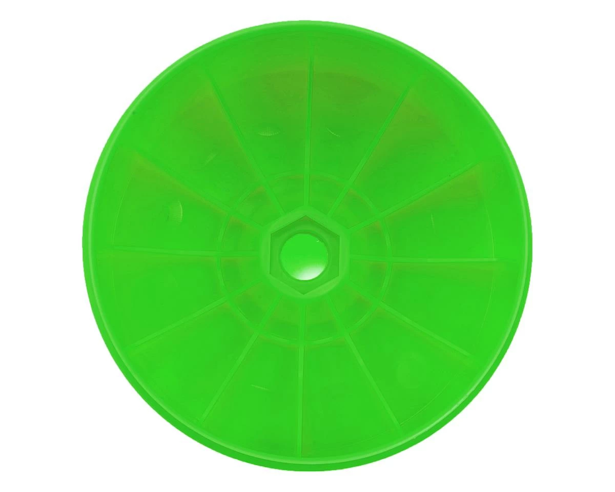 DE Racing "SpeedLine PLUS" 1/8 Truggy Wheel (Green) (4) - Image 2