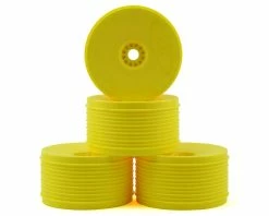 DE Racing "SpeedLine PLUS" 1/8 Truggy Wheel (Yellow) (4)