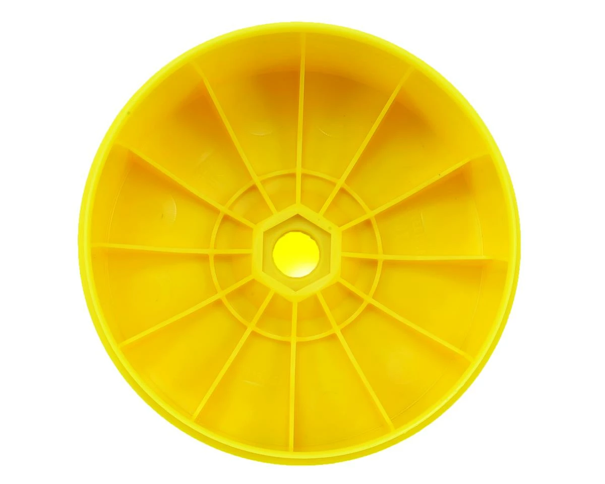 DE Racing "SpeedLine PLUS" 1/8 Truggy Wheel (Yellow) (4) - Image 2