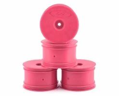 DE Racing Speedline 2.2 1/10 Buggy Rear Wheels (4) (B6/B74/22/22-4) (Pink) W/12mm Hex