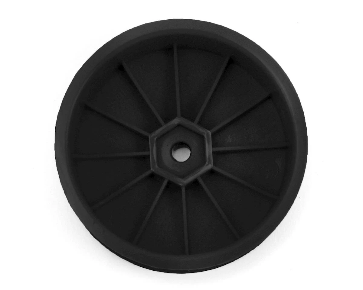 DE Racing Speedline Slim 2.2 2WD Buggy Front Wheel (Black) (4) (22 4.0) W/12mm Hex - Image 2