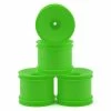 DE Racing 12mm Hex "Speedline" 2.2" 1/10 Stadium Truck Wheel (Green) (4) (T4.2)