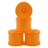 DE Racing 12mm Hex "Speedline" 2.2" 1/10 Stadium Truck Wheel (Orange) (4) (T4.2)