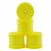 DE Racing 12mm Hex "Speedline" 2.2" 1/10 Stadium Truck Wheel (4) (22T) (Yellow)