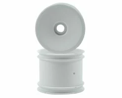 DE Racing Speedline 2.2 1/10 Stadium Truck Wheel (2) (RT6/RT5) (White) W/12mm Hex