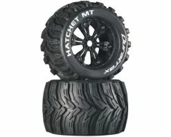 Duratrax Hatchet MT 3.8" Mounted Tires, Black (2)