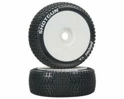 Duratrax Pre- Mounted Shotgun 1/8 Buggy Tire (2) (C3 - Super Soft)