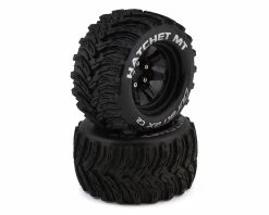 Duratrax Hatchet MT 2.8" Pre-Mounted Truck Tires W/14mm Hex (Black) (2)