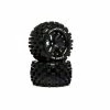 Duratrax Faze MT 2.8" 2WD Front/Rear Truck Tires (Black) (2) (0 Offset)