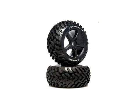 Duratrax Badger 1/8 Pre-Mounted Truggy Tire (Black) (2) (C2)