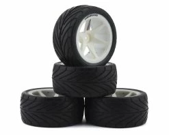 Firebrand RC Neo RT Wide 2.2 Pre-Mounted On-Road Tires (4) (White)