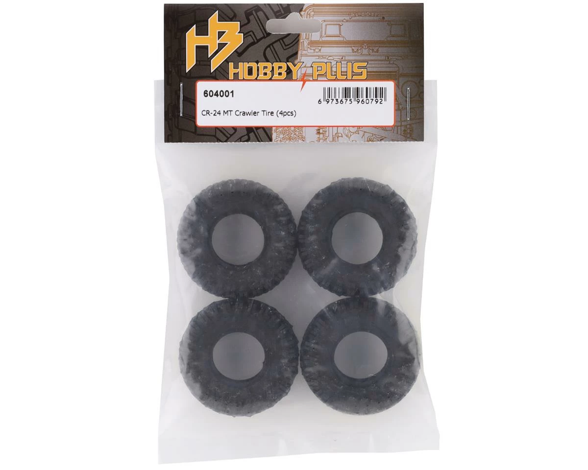 HobbyPlus CR-24 M/T Crawler Tire (4) (Super Soft) - Image 2