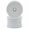 HB Racing 12mm Hex 1/10 Buggy Rear Wheels (2) (White) (D216/D413)