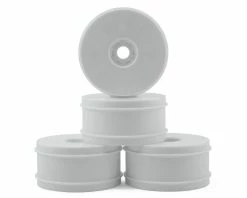 HB Racing 1/8 V2 Buggy Dish Wheels (White) (4)