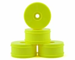 HB Racing V2 1/8 Buggy Dish Wheels (Yellow) (4)
