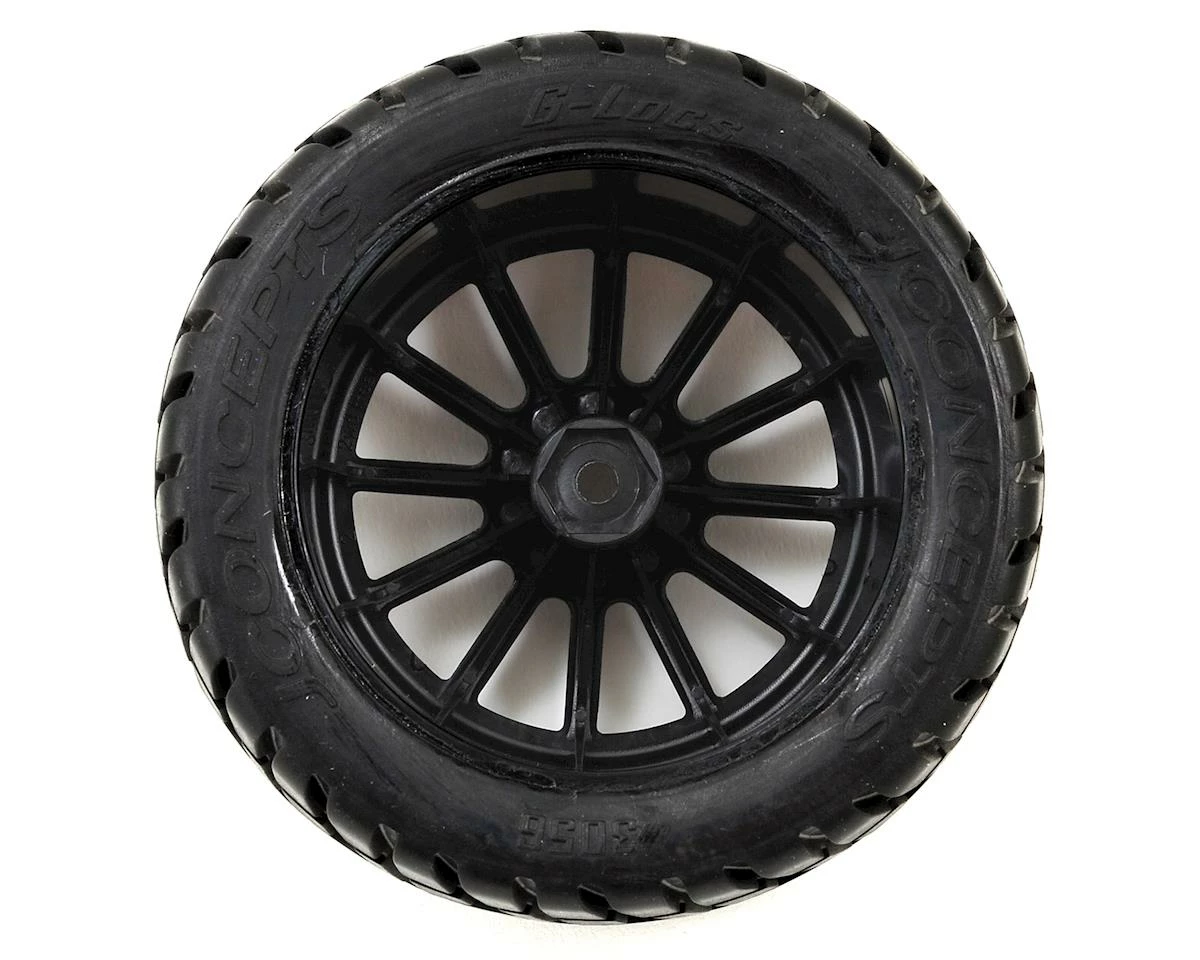 JCONCEPTS G-LocsTire, Yellow Mnt 2.8 Blk Wheel:EST, ERU - Image 2