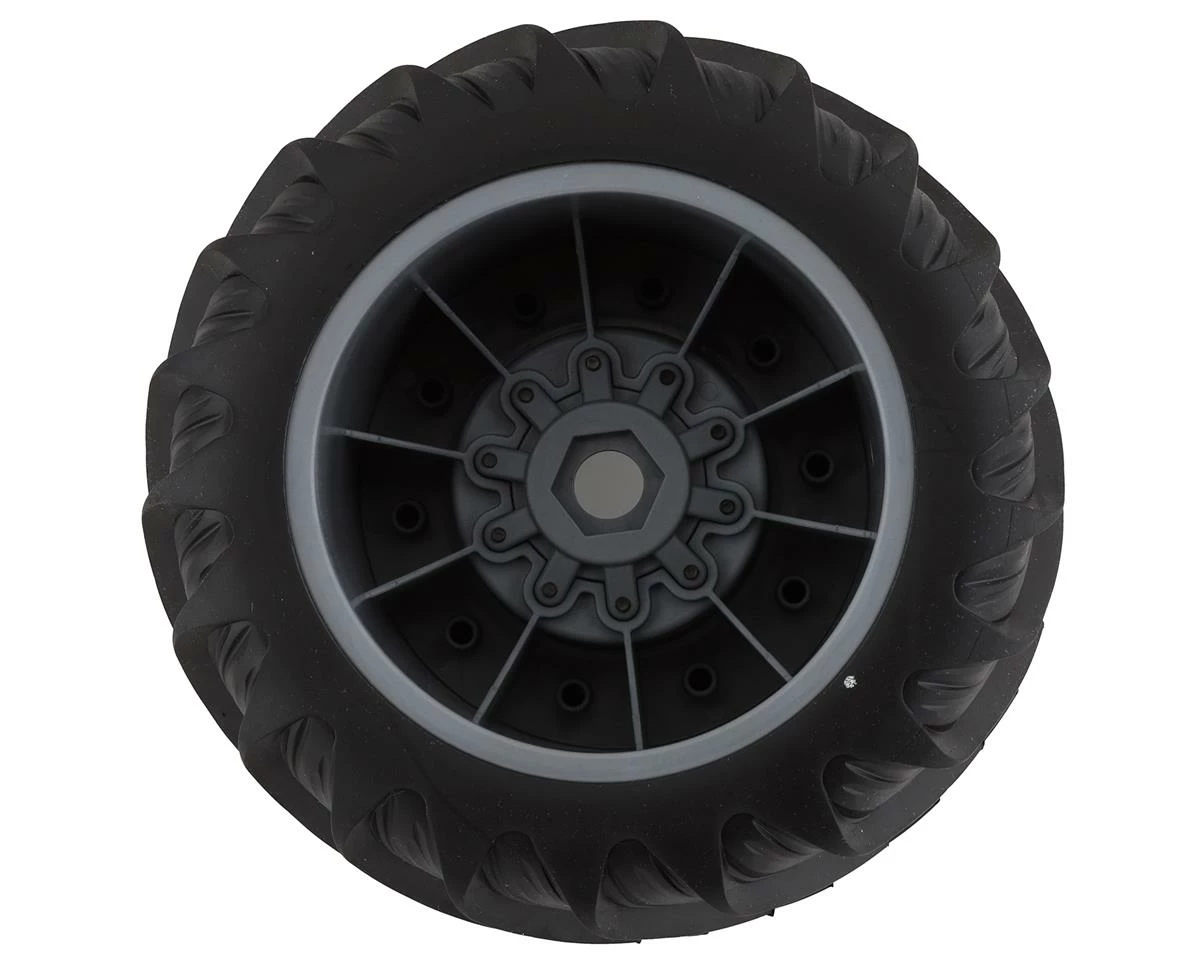 JCONCEPTS Renegades Pre-Mounted Monster Truck Tires (Silver) (2) (Yellow) - Image 2