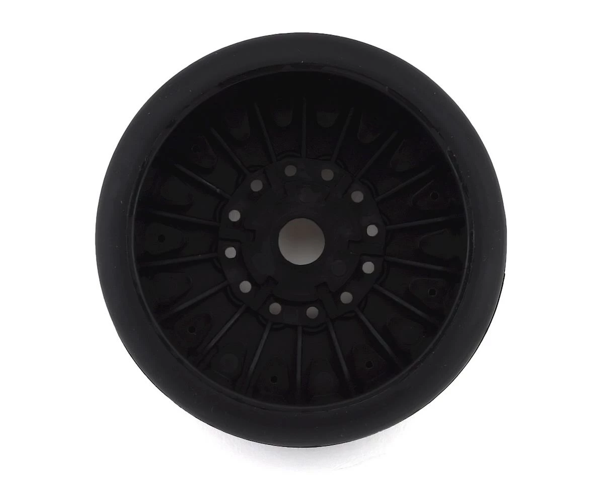 JCONCEPTS Speed Claw Belted Tire Pre-Mounted W/Cheetah Speed-Run Wheel (Black) (2) - Image 2