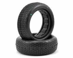 JCONCEPTS Diamond Bars 2.2" 2WD Front Buggy Tires (2) (Green)