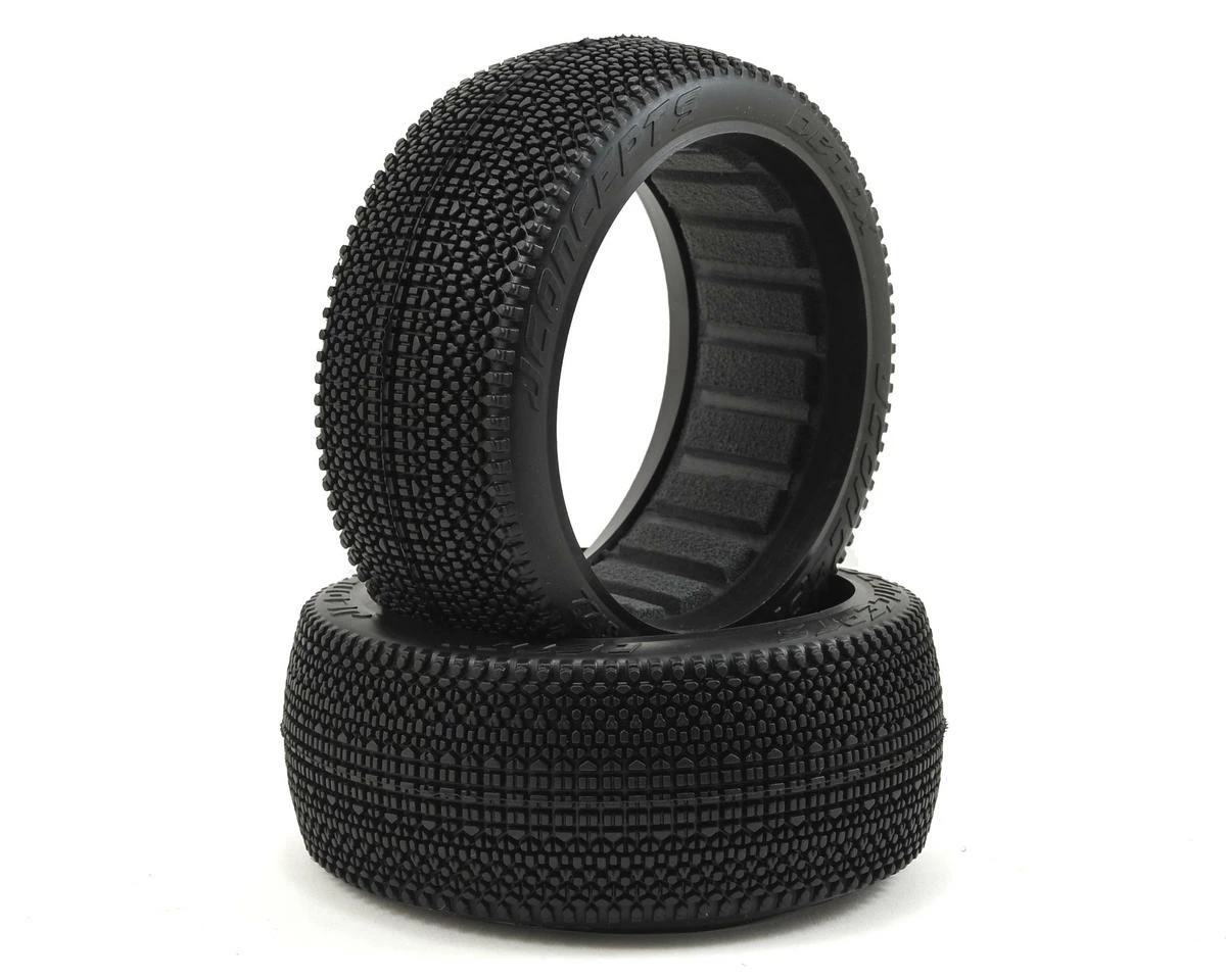 JCONCEPTS Detox 1/8 Buggy Tires (2) (Blue)