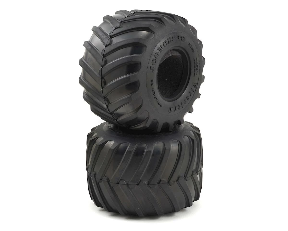 JCONCEPTS 2.6" Firestorm Monster Truck Tires (2) (Blue)