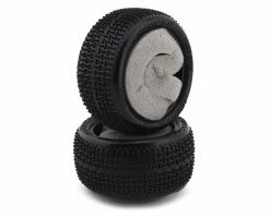 JCONCEPTS Twin Pins Carpet 2.2" Rear Buggy Tires (2) (Pink)