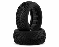 JCONCEPTS Ellipse 2.2" 4WD Front Buggy Tires (2) (Silver)