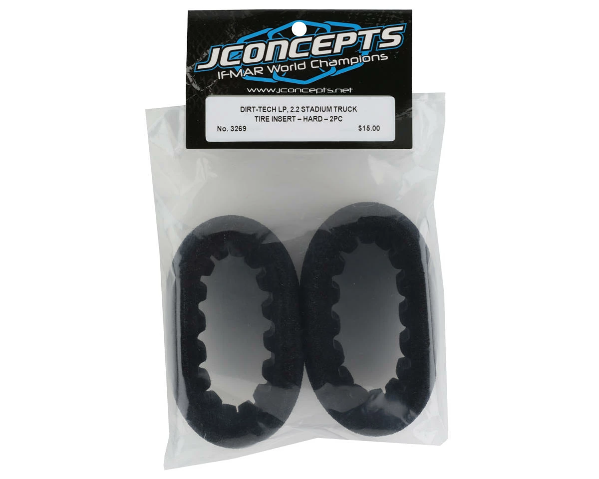 JCONCEPTS "Dirt-Tech" LP 1/10 Truck Closed Cell Insert (2) - Image 2