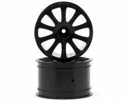 JCONCEPTS 2.2 Rulux Wheel (2) (1/16th E-Revo) (Black)