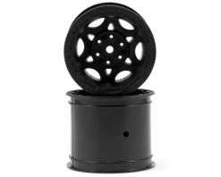 JCONCEPTS 12mm Hex Tense 2.2" Stampede/Rustler Electric Rear Wheel (2) (Black)