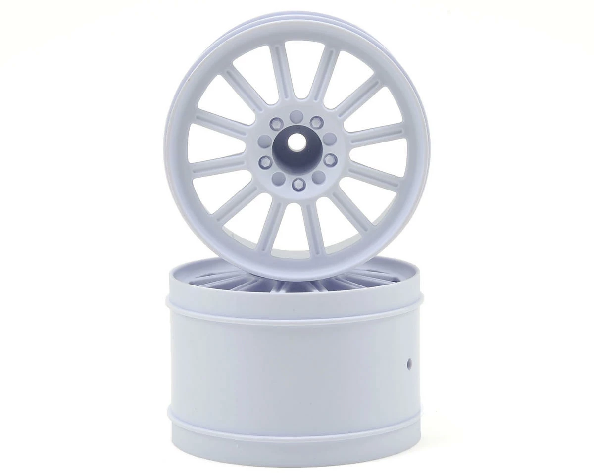 JCONCEPTS 12mm Hex Rulux 2.8" Front Wheel (2) (White)